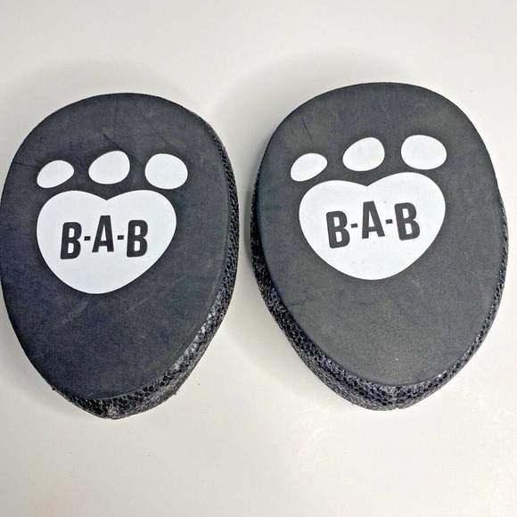 Build A Bear Shoes Black Sparkle Flats BAB Accessories Replacement Mary Janes - Picture 6 of 9